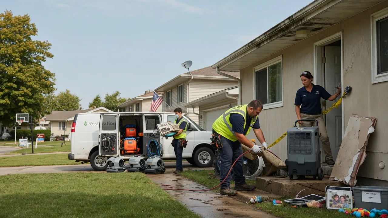 Water Damage Restoration in Midlothian, VA near me